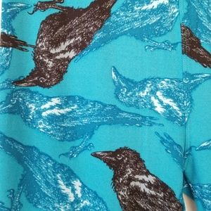RAVEN Edgar Allen Poe LuLaRoe Leggings OS